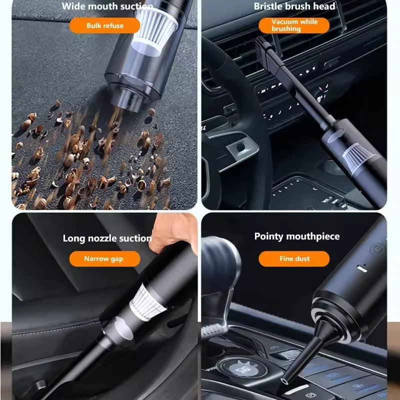 Powerful Cordless Vacuum – 990,000Pa Blow & Suction