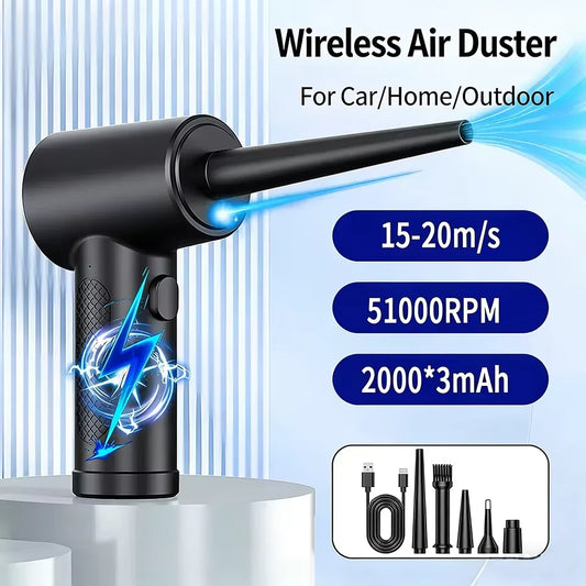Wireless Air Duster – Cordless Compressed Air Blower