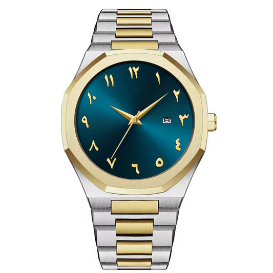 Yellow Gold - Turquoise Tiffany Dial