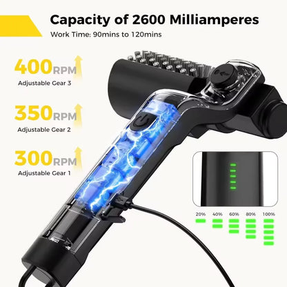 Electric Grill Brush – Cordless Rotary BBQ Cleaner
